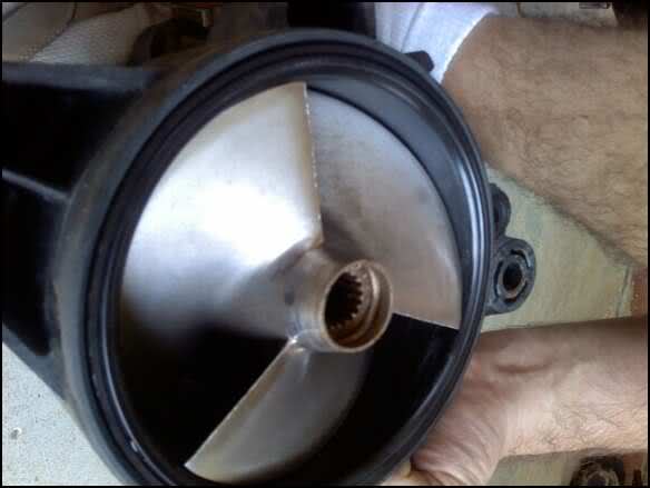 remove seadoo impeller without tool