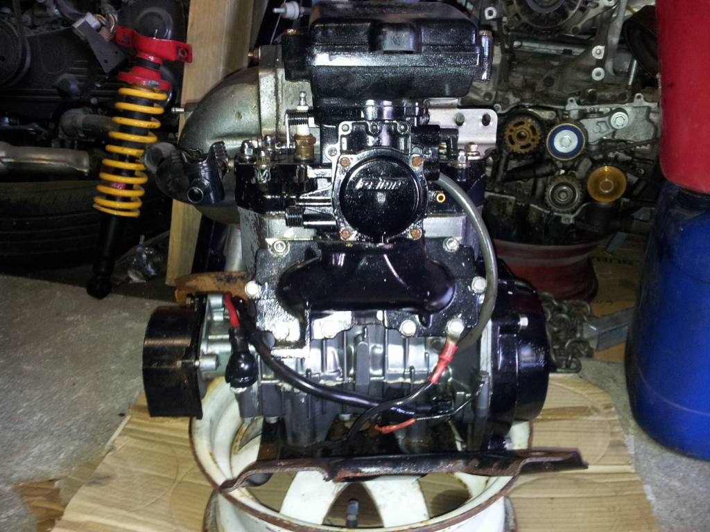 Man i never had to take a Seadoo apart but taking the engine out and the pump on this kawasaki was so easy.