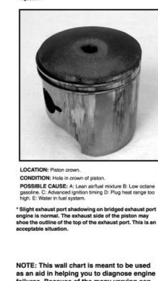 Piston Damage Chart