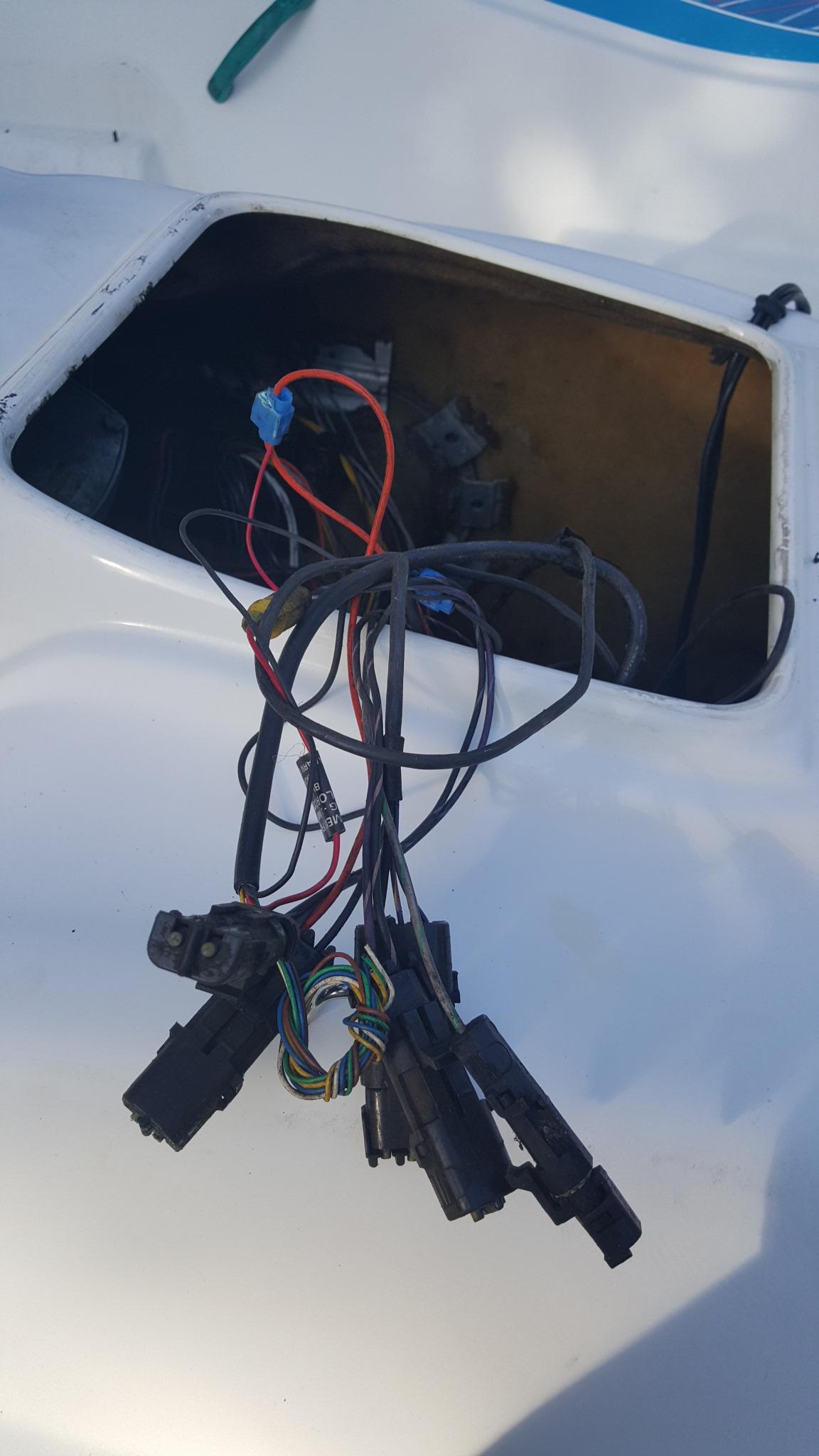 What in the world are these connectors for? Everything on the boat seems to be working, fuel gauge and oil light are working, it runs fine.